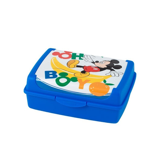Boîte à lunch Disney Mickey Happy Times 17x13x6,5 cm en polypropylène