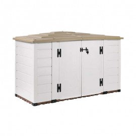 Abri de Jardin BOX EVO 200 Beige/Marron 212x88xh.133 cm