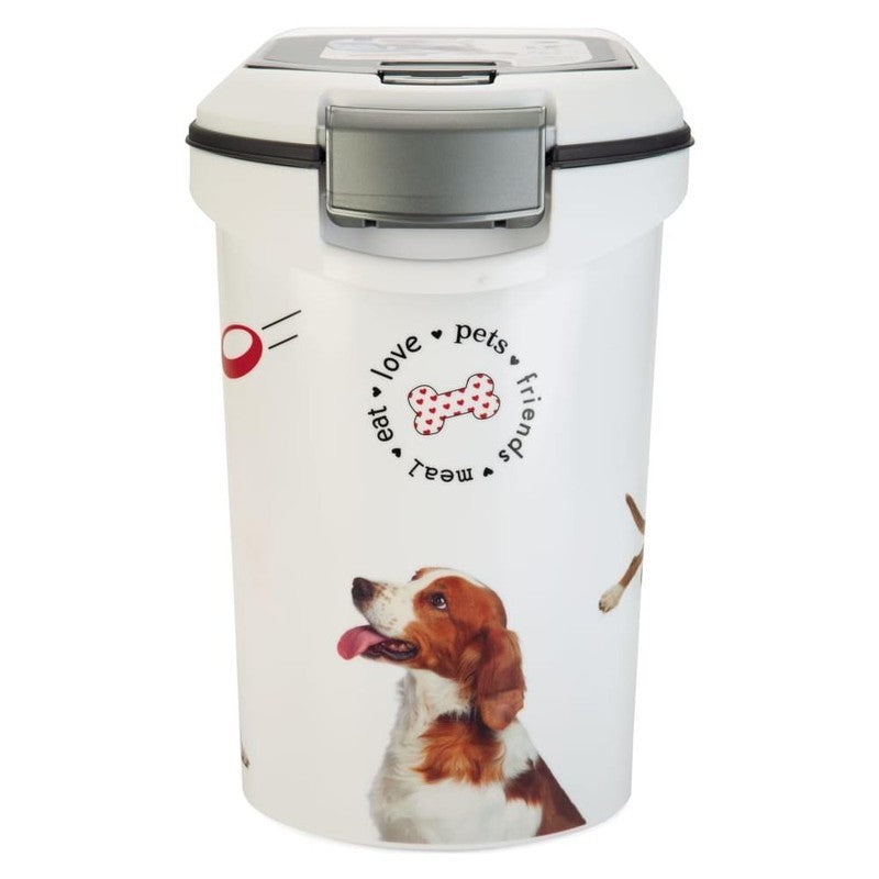 Conteneur Curver pour aliments pour animaux avec roulettes 35l cm 49x28x42 h