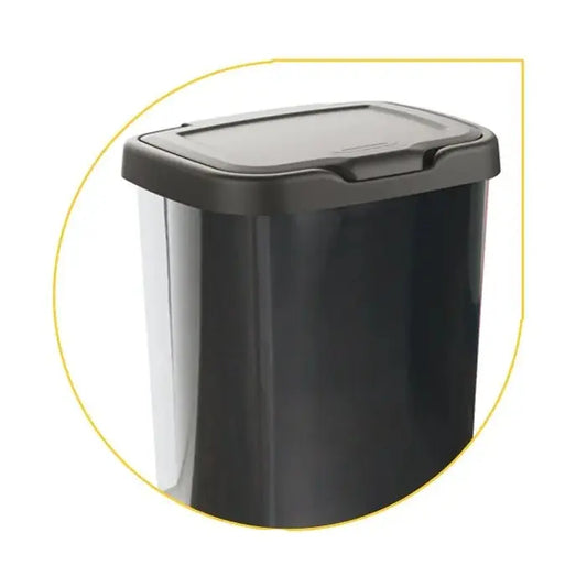 Pattumiera Jive con pedale nero 20 L