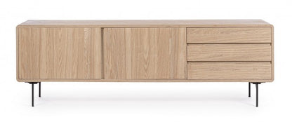 Mobile porta TV 160x40x50 in legno naturale