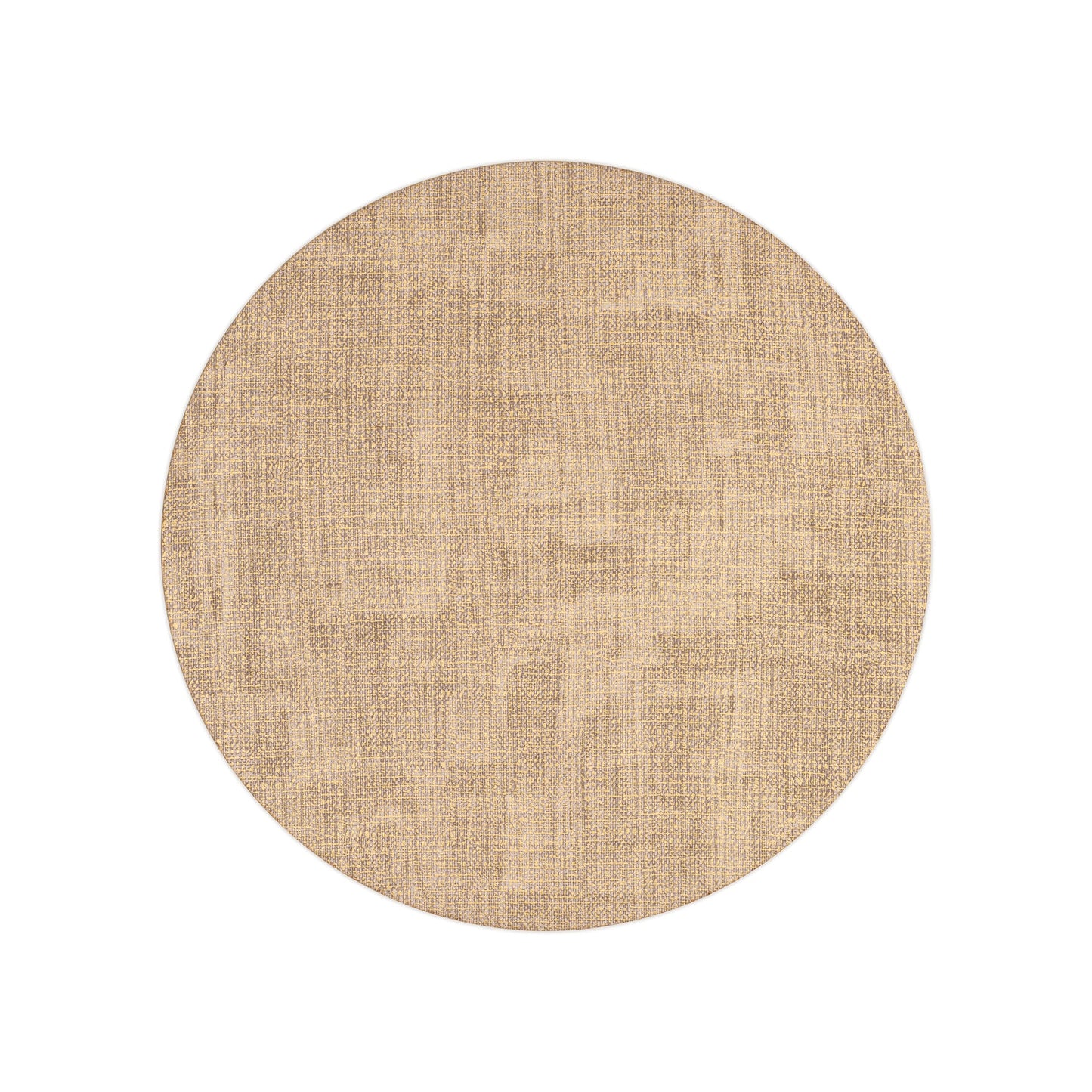 Set de table rond double face Ø38 cm doré