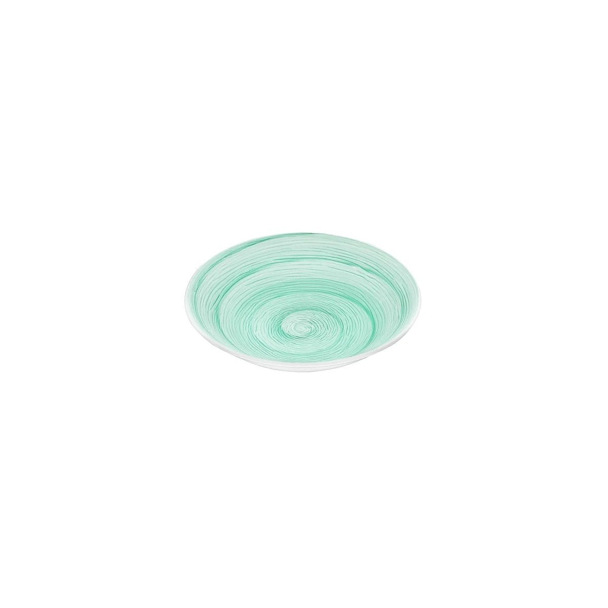 Assiette creuse à eau de table Memento en céramique peinte à la main Ø 23,5 cm