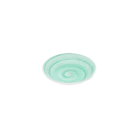 Assiette creuse à eau de table Memento en céramique peinte à la main Ø 23,5 cm