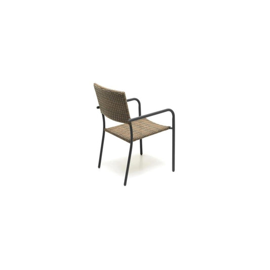 Fauteuil Glis anthracite 53x56x81h cm