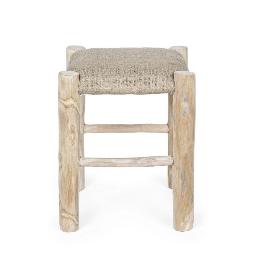 Tabouret Sarika 35x35x45h cm