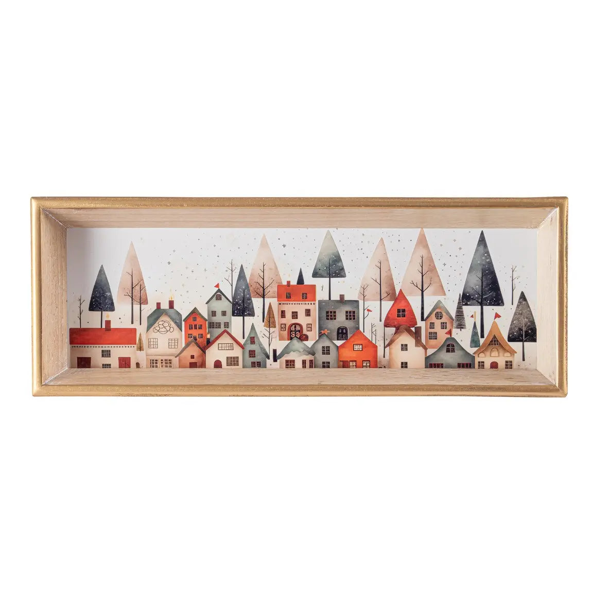 Vassoio Chilly a forma di casa 38 × 14,5 cm
