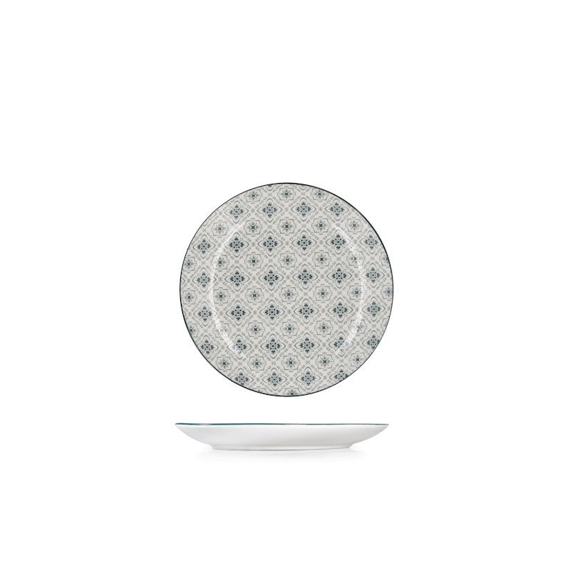 Nora Bruno Barbieri service de table 18 pièces en porcelaine décorée