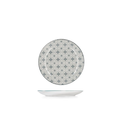 Nora Bruno Barbieri service de table 18 pièces en porcelaine décorée
