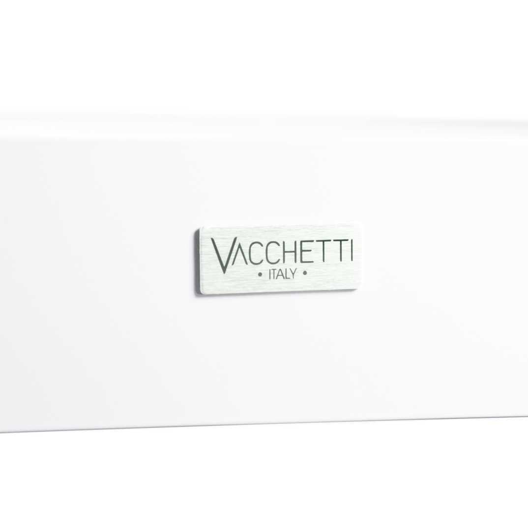 Tavolo in alluminio Sullivan allungabile bianco, 150/210x90xH.73 cm