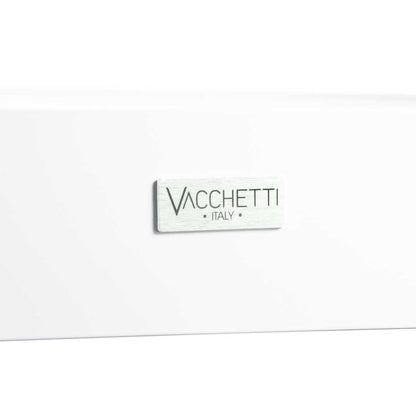 Tavolo in alluminio Sullivan allungabile bianco, 150/210x90xH.73 cm