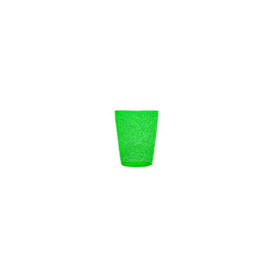 Verre à eau Memento Synth vert fluo en méthacrylate 0,33L