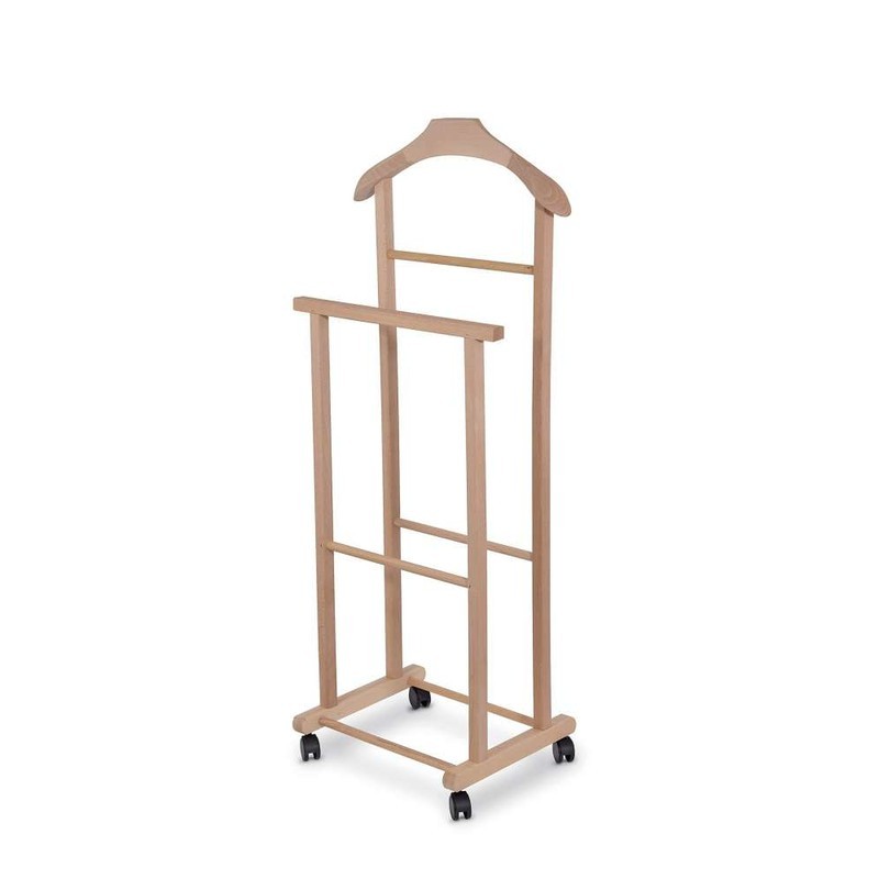 Indossatore legno naturale 44x30x103 cm