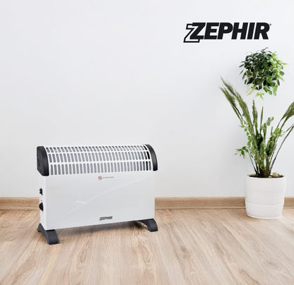 Convecteur au sol de 2000 W avec 3 niveaux de puissance
