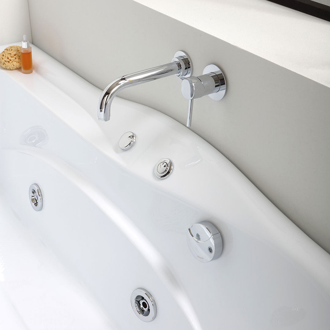 Vasca da bagno rettangolare con idromassaggio