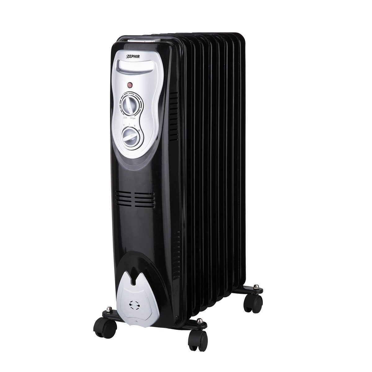 Radiateur d'huile à 9 éléments. 2000w avec thermostat réglable