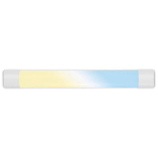 Plafonnier LED linéaire Telefunken 60 cm 18w 2100lm blanc