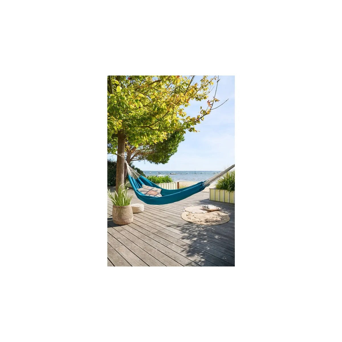 Hamac double Yaqui bleu foncé 307x150 cm