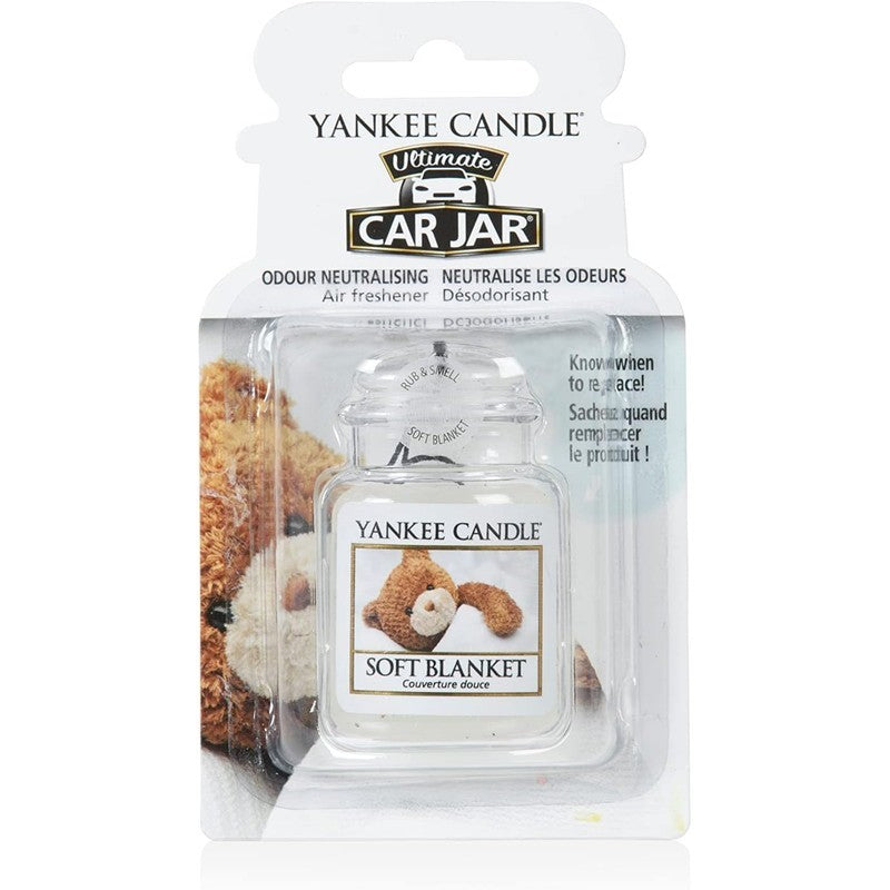 Désodorisant pour voiture Yankee Soft Blanket 30g
