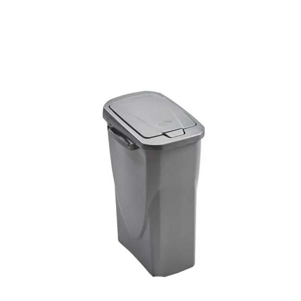 Poubelle bleue pour tri sélectif avec couvercle bleu L15 cm 22,4 x 31 x 42