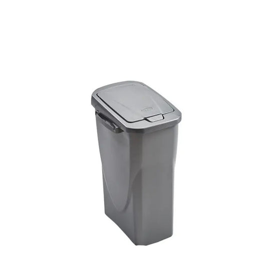 Poubelle bleue pour tri sélectif avec couvercle bleu L15 cm 22,4 x 31 x 42