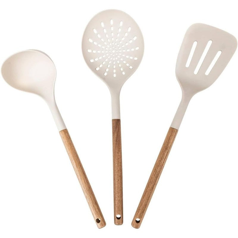 Set de 3 ustensiles de cuisine Harmony en acacia