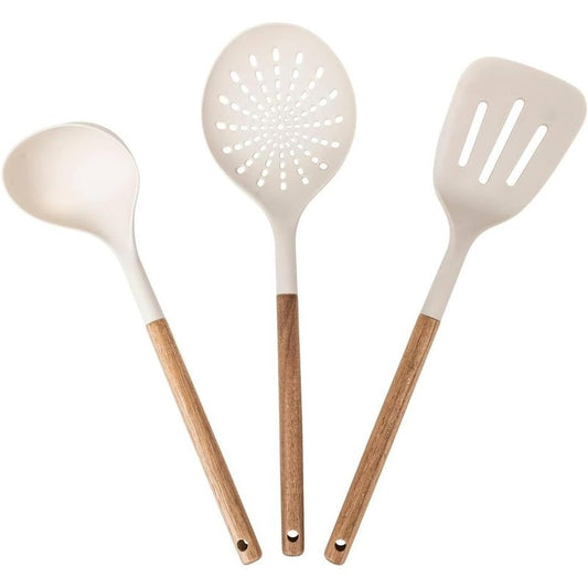 Set de 3 ustensiles de cuisine Harmony en acacia