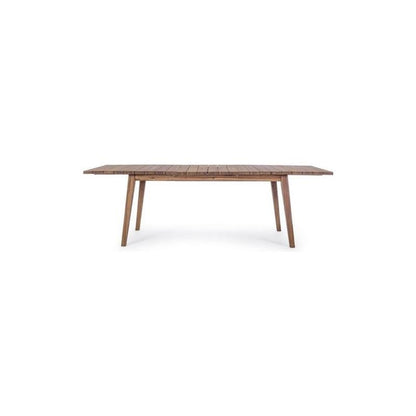 Table d'extérieur extensible en bois 180-240x90x h76 cm