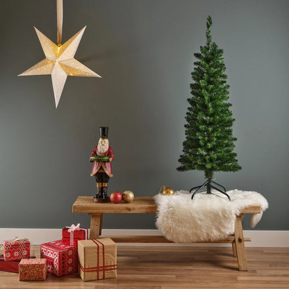 Albero di Natale Pencil Pine verde Ø41 × H120 cm