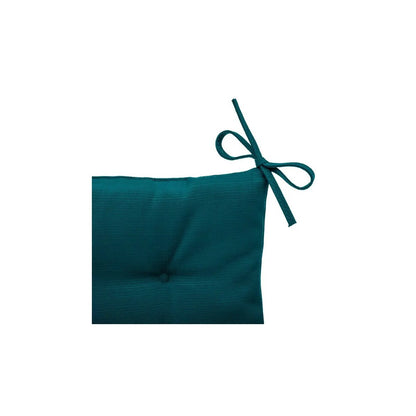 Coussin d'assise Korai 40x40 cm bleu foncé