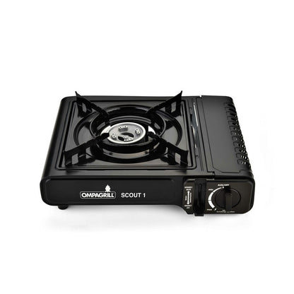 Cuisinière à gaz 1 feu Scout 34x28x10,5h cm