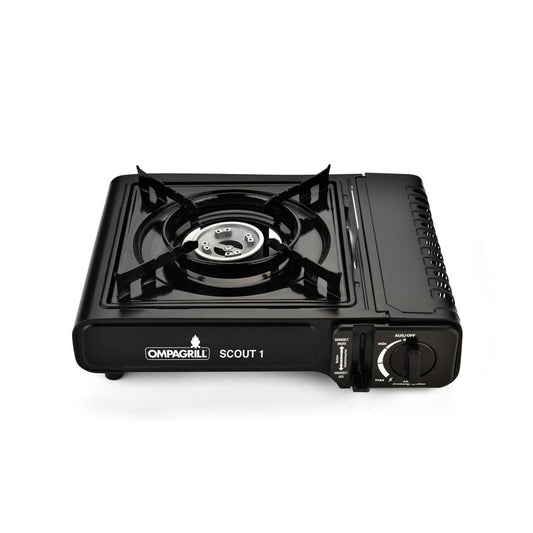 Cuisinière à gaz 1 feu Scout 34x28x10,5h cm