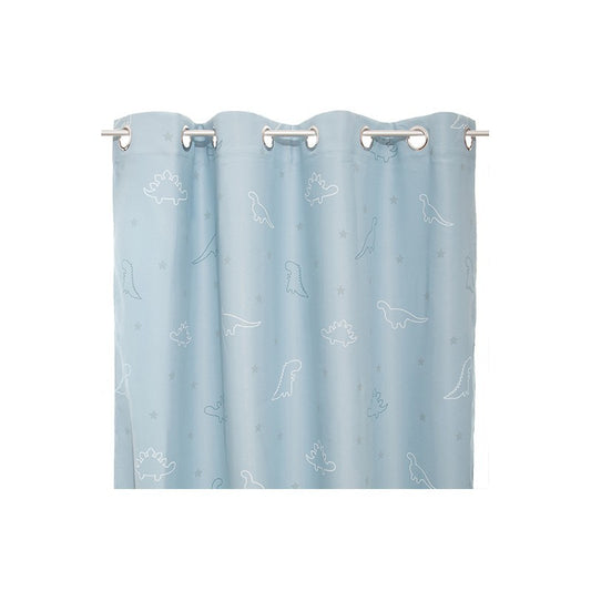 Rideau occultant dinosaure lumineux 140x250 cm