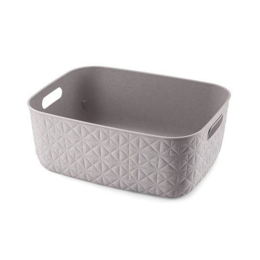 Curver Softex M panier gris tourterelle 37,9x29,2x14,3 h