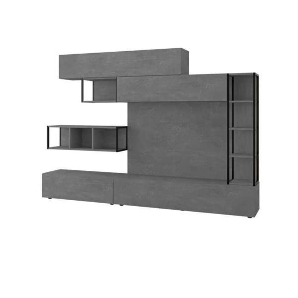 Mur équipé 260x40x33 cm