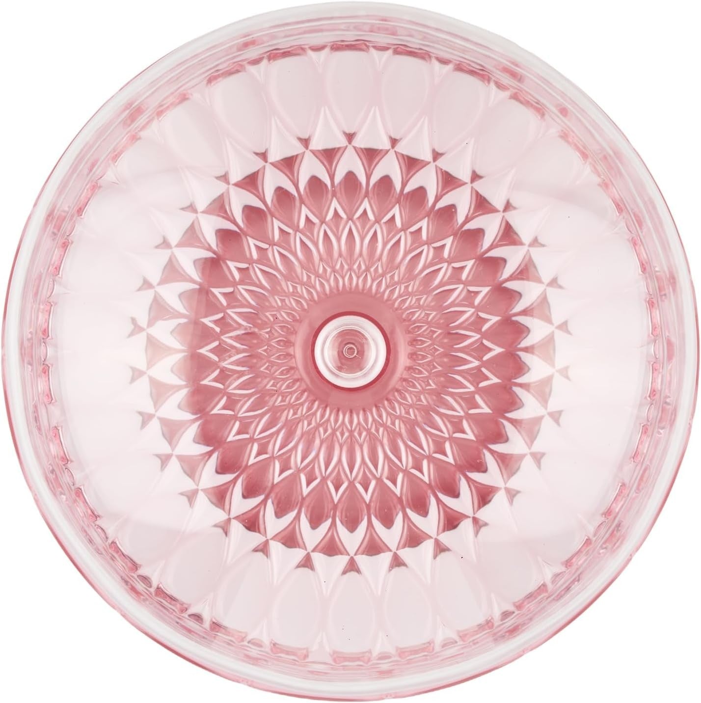 Meuble vasque Flamingo rose avec cloche Ø 30xh27,7 cm