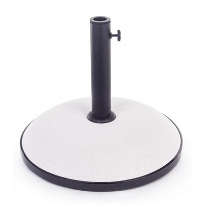 Base in cemento per ombrellone Barry da 30kg bianco
