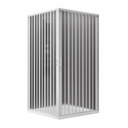 Cabine de Douche 2 Côtés Avec Pliage Réduit. Ligne Mod. Rosy Plisse