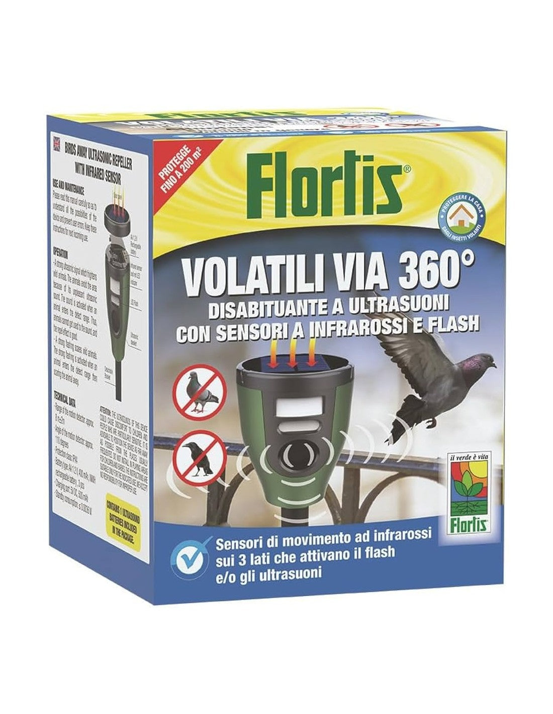 Volatili via ultrasuoni Flortis