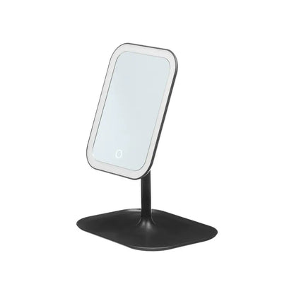 Miroir LED noir 29x16,5x6h cm