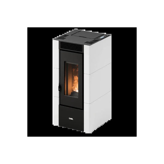 STUFA A PELLET CRISTAL 6 BIANCO 5,5KW