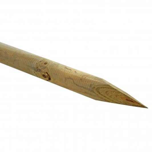 Mât rond pointu en bois imprégné Ø 6 cm h 200cm