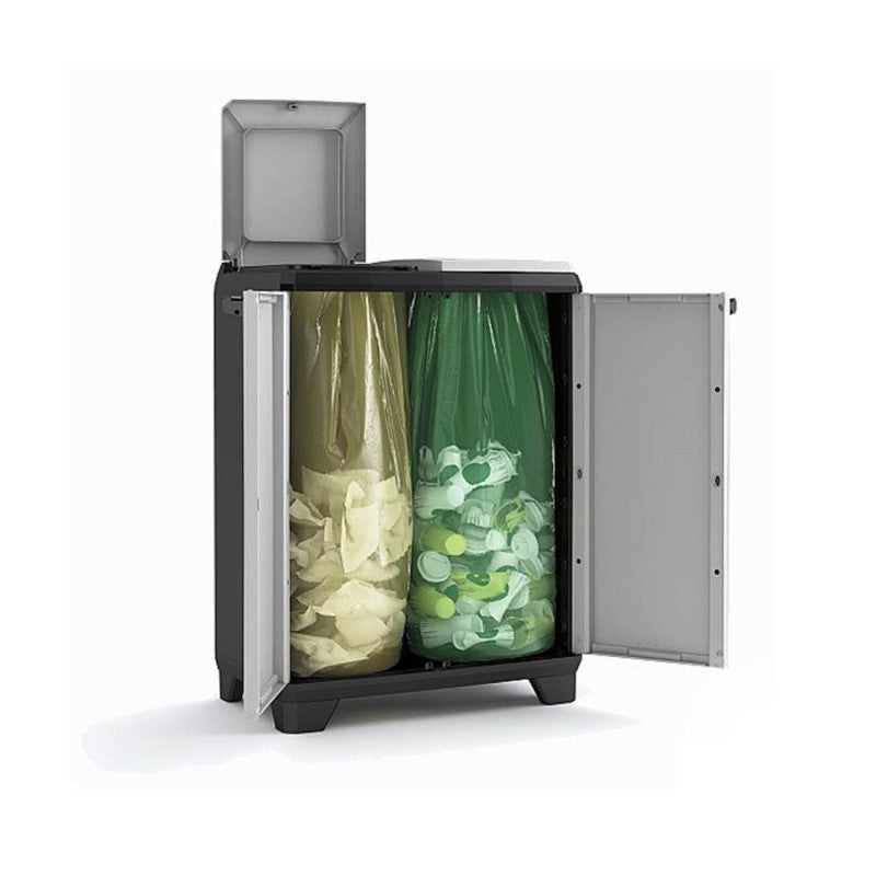 Keter Split Premium armoire pour la collecte des déchets 68x39x92 cm h