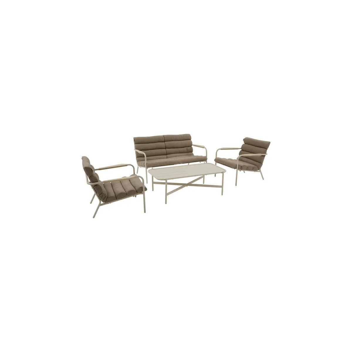 Salon terre cuite 4 places Solani