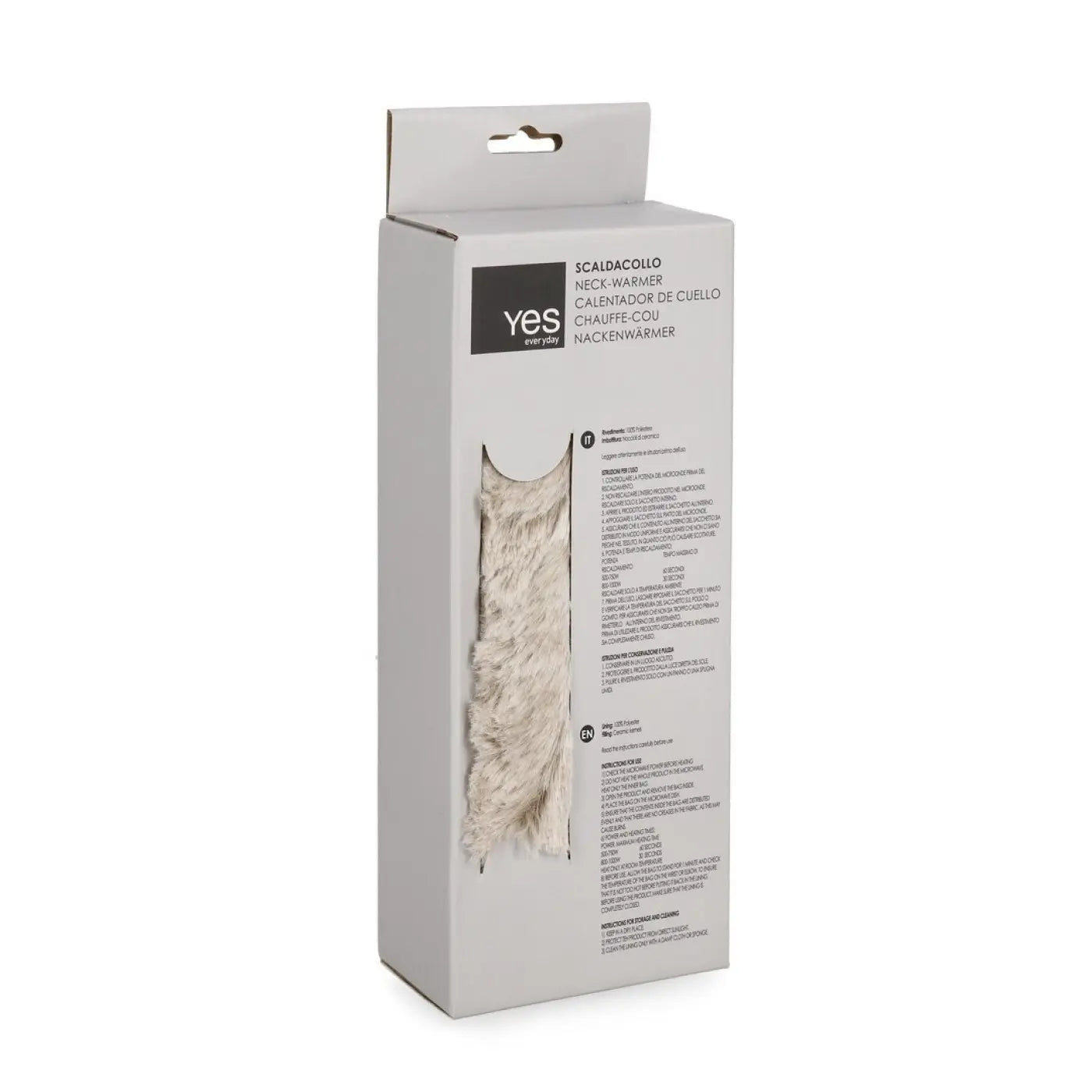 Cache-cou Kaira beige Ø10x48h