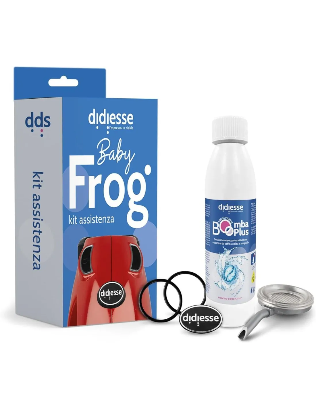 Kit d'entretien bébé grenouille Didiesse pour machines à café à dosettes