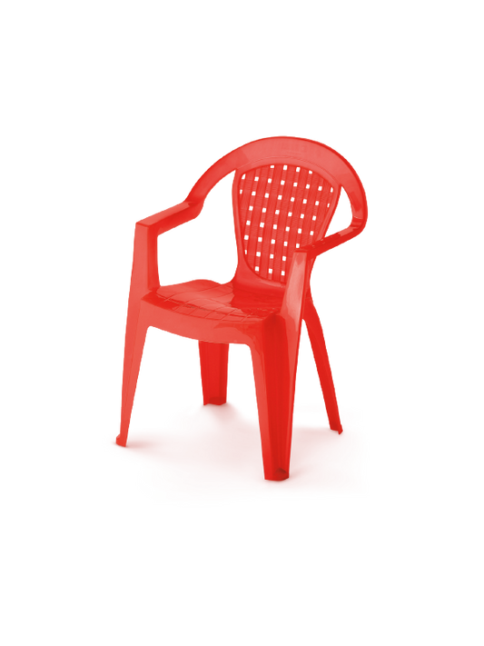 Chaise Norma enfant rouge 36x30xh50 cm